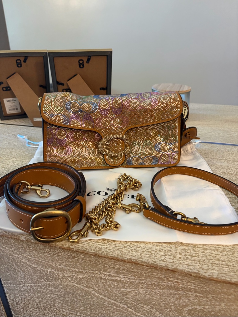 Coach Candy Crystal Tabby 26